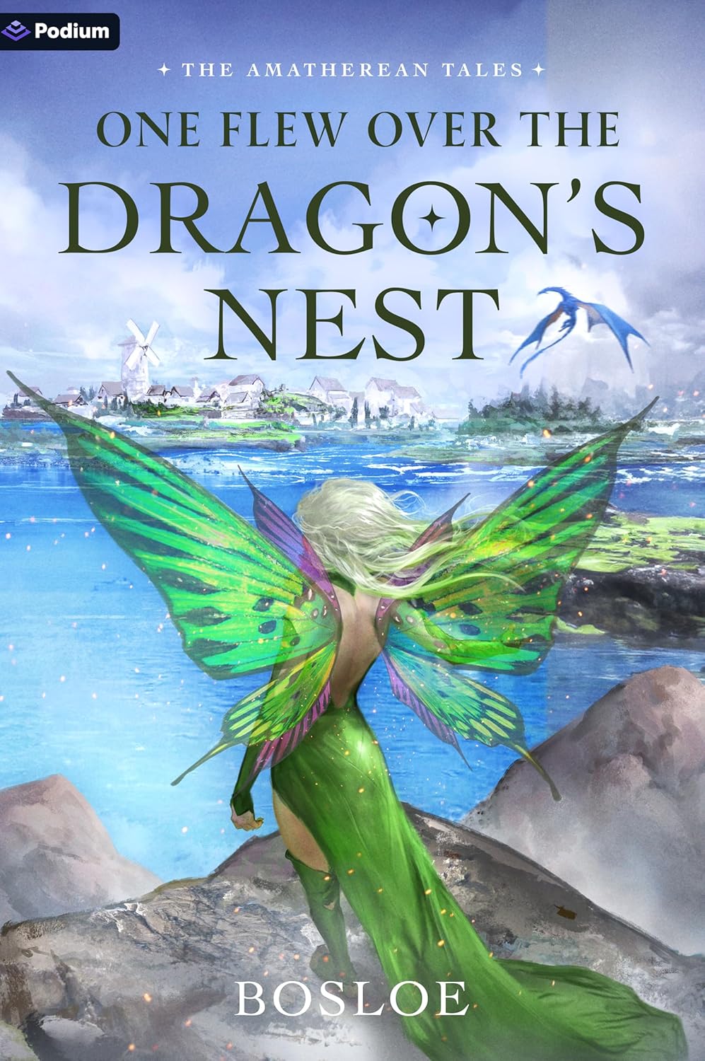 One Flew Over the Dragon's Nest LitRPG book cover