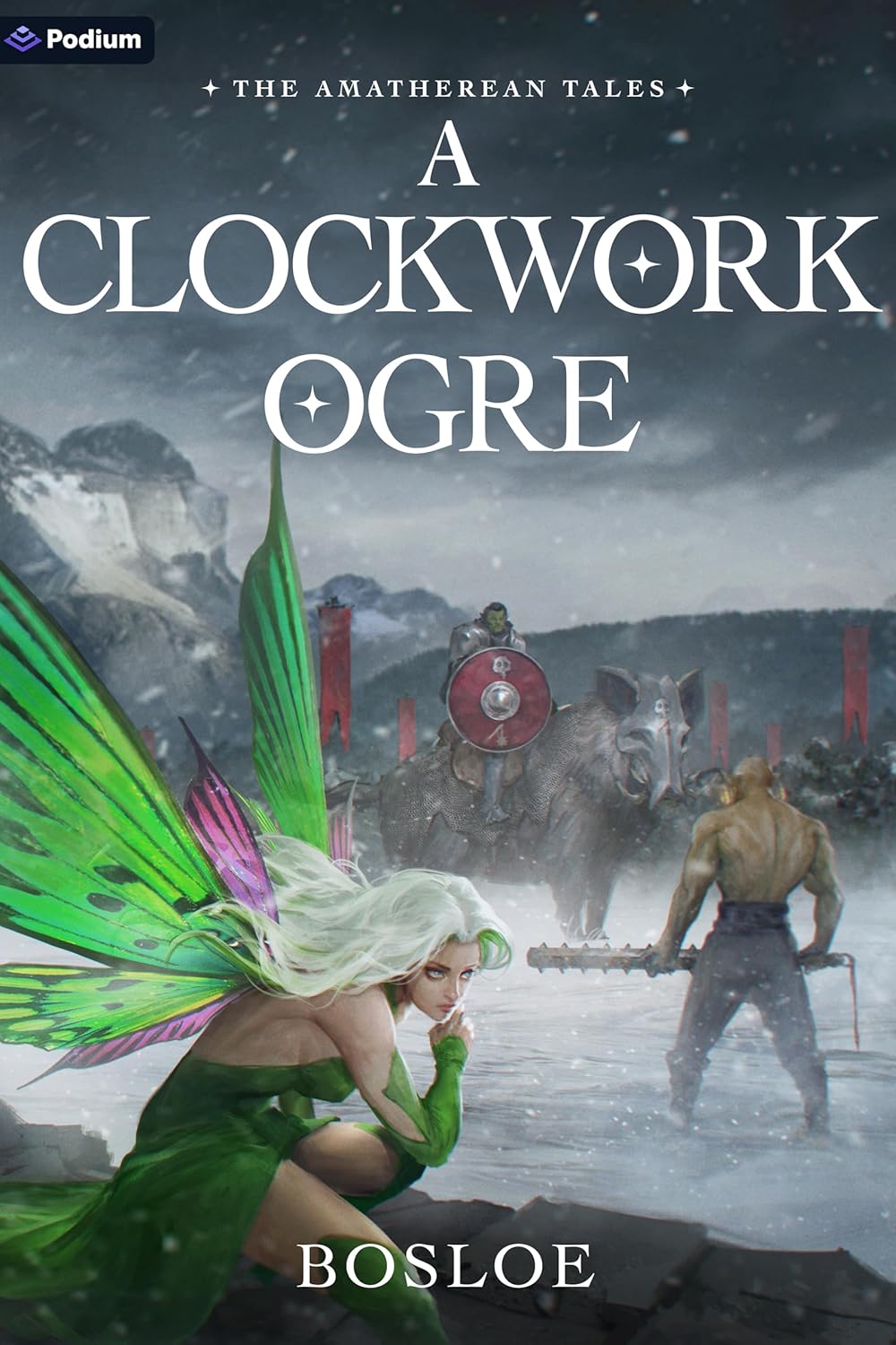 A Clockwork Ogre LitRPG book cover